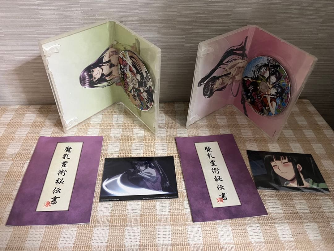 魔乳秘剣帖 ディレクターズカット版全4巻セット DVD セル版