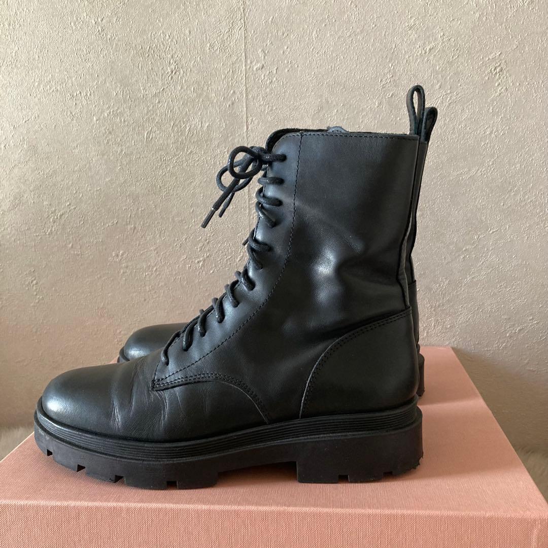 ファビオルスコーニ＊トラックソール レースアップ 編み上げサイド