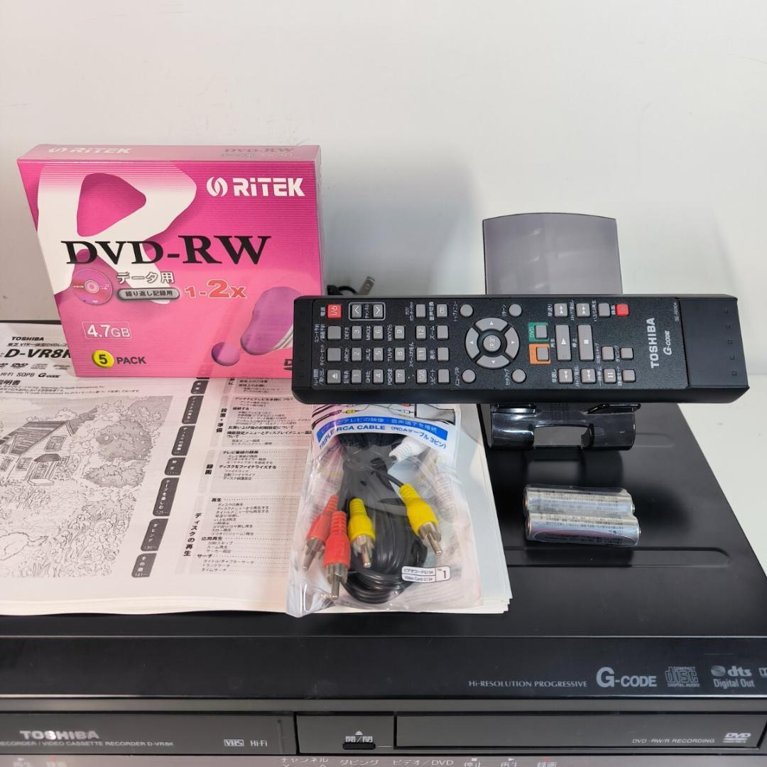 TOSHIBA ビデオ一体型DVDレコーダー D-VR8K ダビング機能搭載 - メルカリ