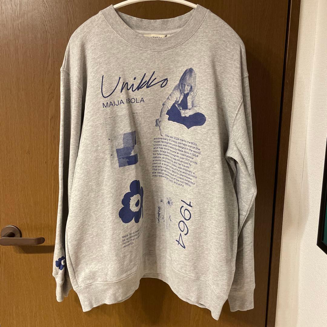 マリメッコ　スウェット 24SS】マリメッコ/Kioski Loisto Unikko Placement スウェット