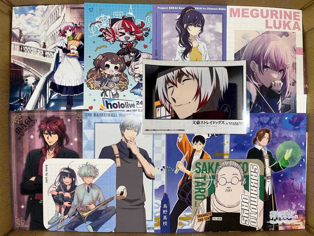 アニメグッズ キャラクター 特典 紙雑貨 紙類 1500点以上 大量 まとめ