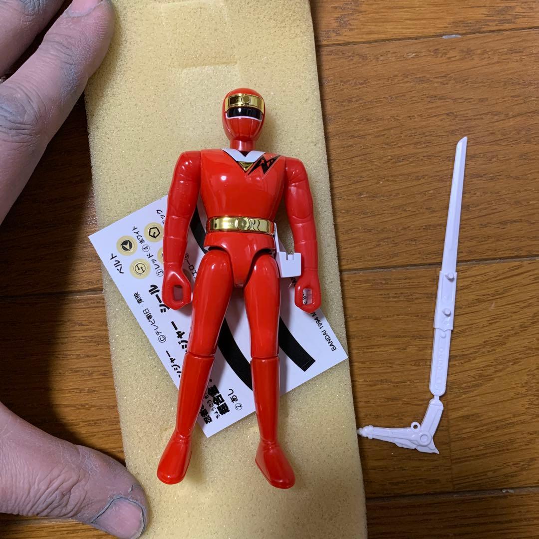 未使用品 超合金 カクレンジャー ニンジャレッド バンダイ - メルカリ