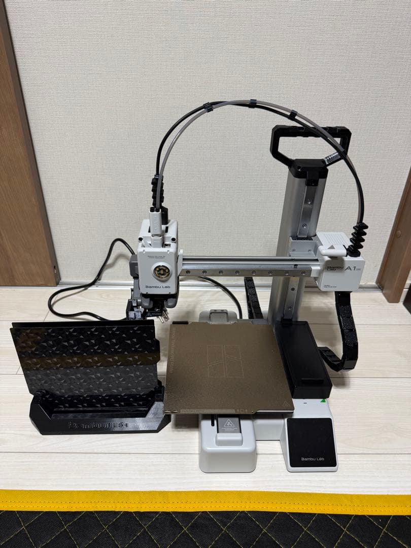 Bambu Lab A1 mini 3D プリンター　フィラメント、プレート付き 3Dプリンターのそうびひん（Bambu A1 mini編）｜はやしたろう