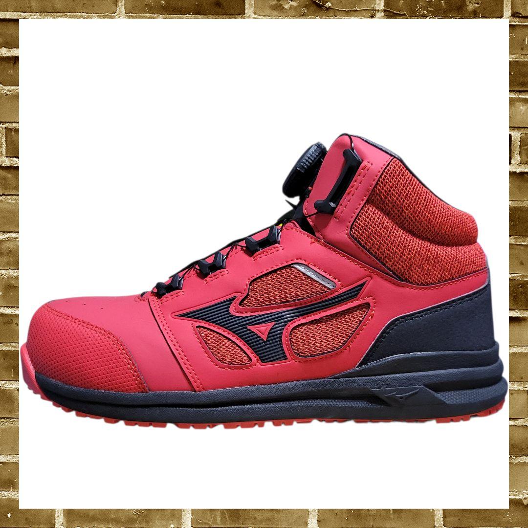 ミズノ 安全靴 オールマイティ LSⅡ73M BOA 25.5cm 作業靴