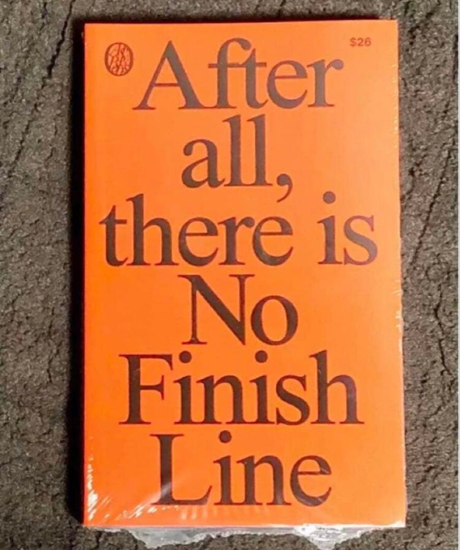 絶版‼️ \"No Finish Line\" Actual Source ArterAllthereisnofinishlineDal