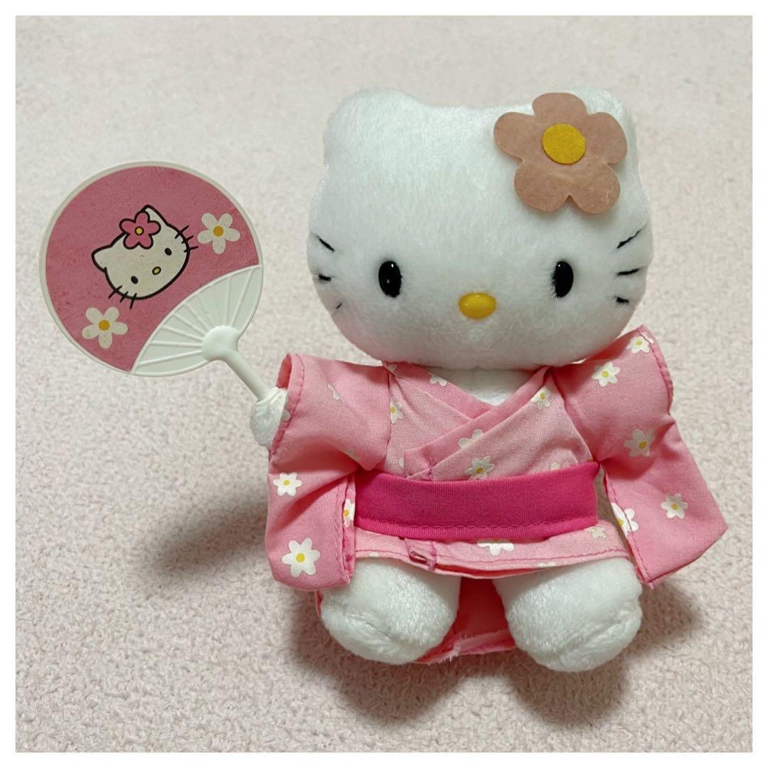 レトロ 激レア ハローキティ 動く 浴衣 お祭り ぬいぐるみ - メルカリ