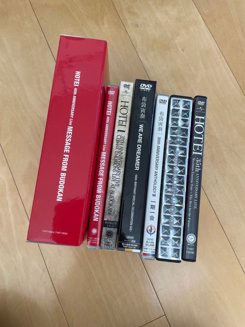 布袋寅泰　DVD 40th ANNIVERSARY Live ”Message from Budokan”(通常盤)DVD盤/布袋寅泰