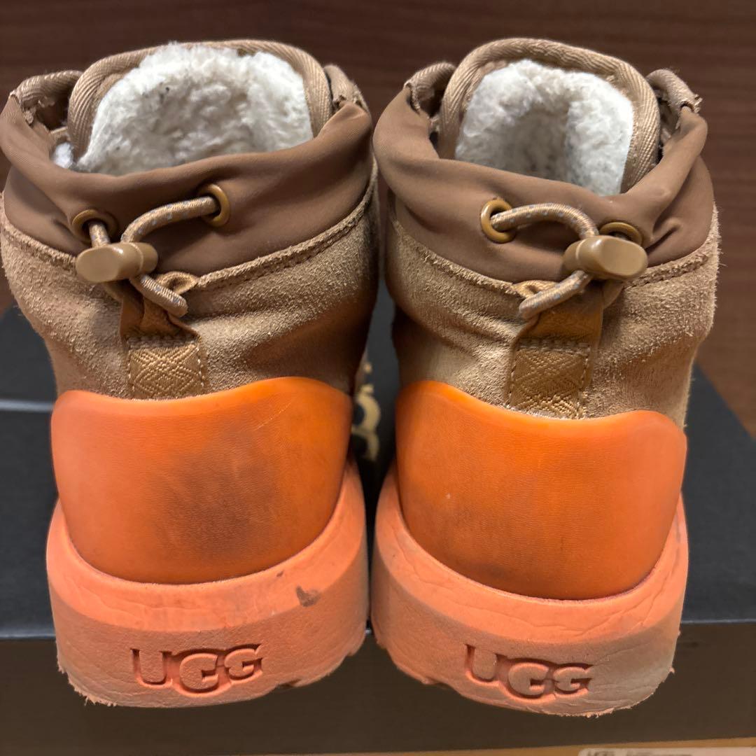 し*ん様 UGG 防水スエードムートンブーツ ブラウン 27.5-28.0cm - メルカリ