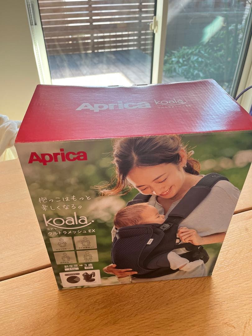 ★1回のみ使用　Koala ウルトラメッシュEX ベージュ抱っこ紐★ おまけ付き アップリカ（Aprica） コアラ ウルトラメッシュ EX ベージュ (BE) 【P