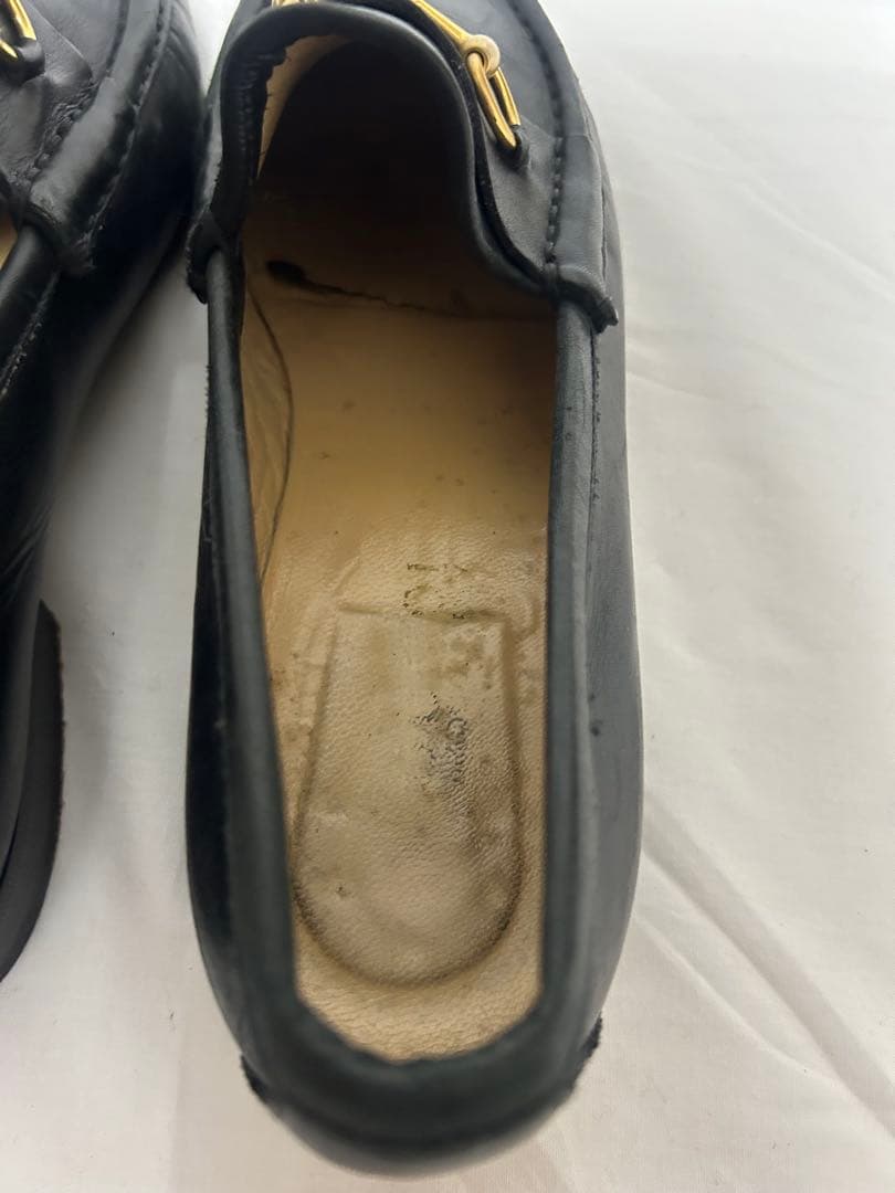 GUCCI グッチ　ホースビットローファー　本革レザー 24.5cm