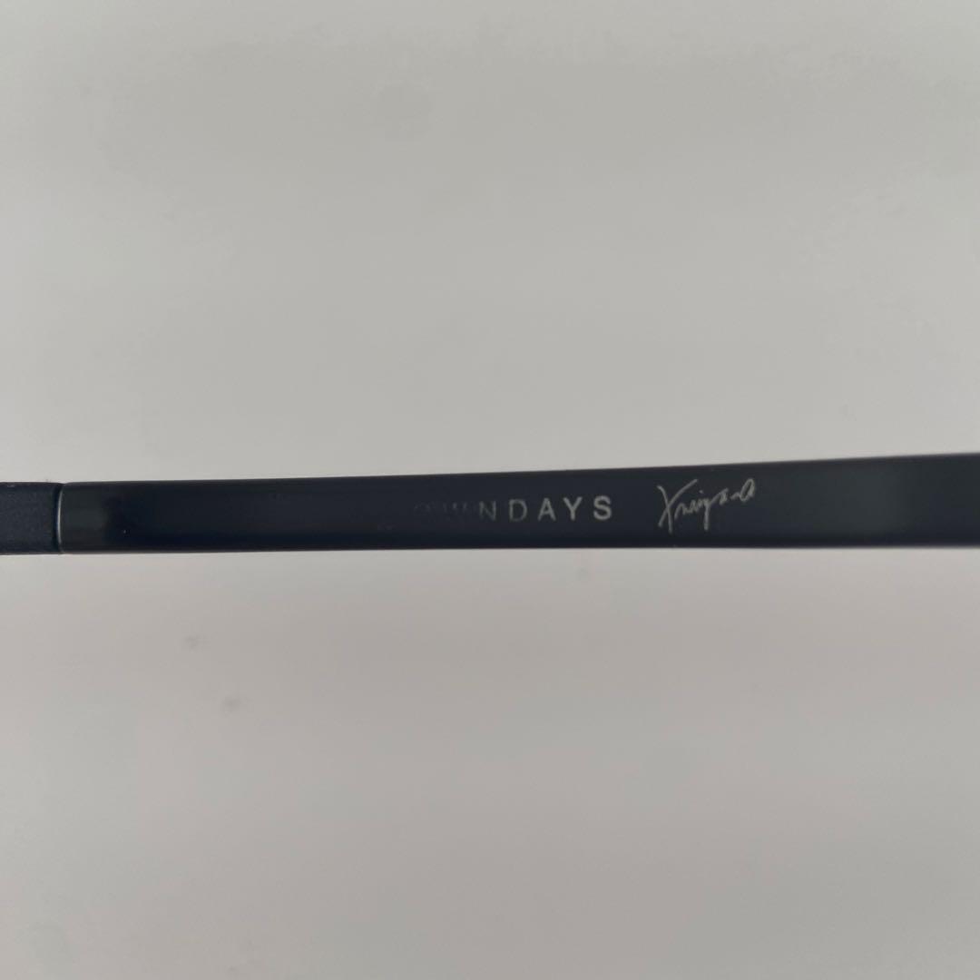 OWNDAYS Kmoriyama 度付きメガネ KM1112 シルバー/ブラッ - メルカリ