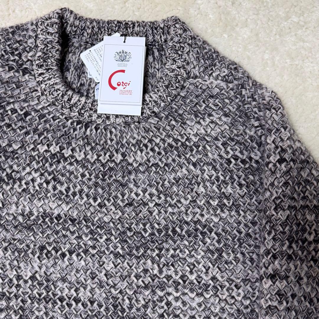 新品 Corgi ジーロンラムウール ニット セーター S.E.H Kelly - メルカリ