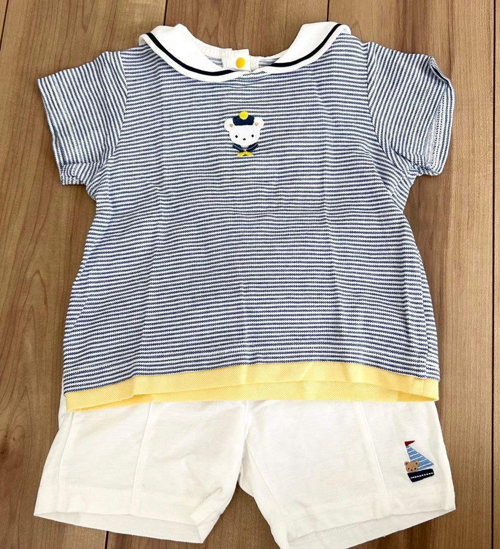 【美品】【ファミリア】【値引き済み】トップス　ボトムス　セット 90 BEAMS JAPAN×familiar 人気の干支シリーズが今年も登場！ 2024年の干支