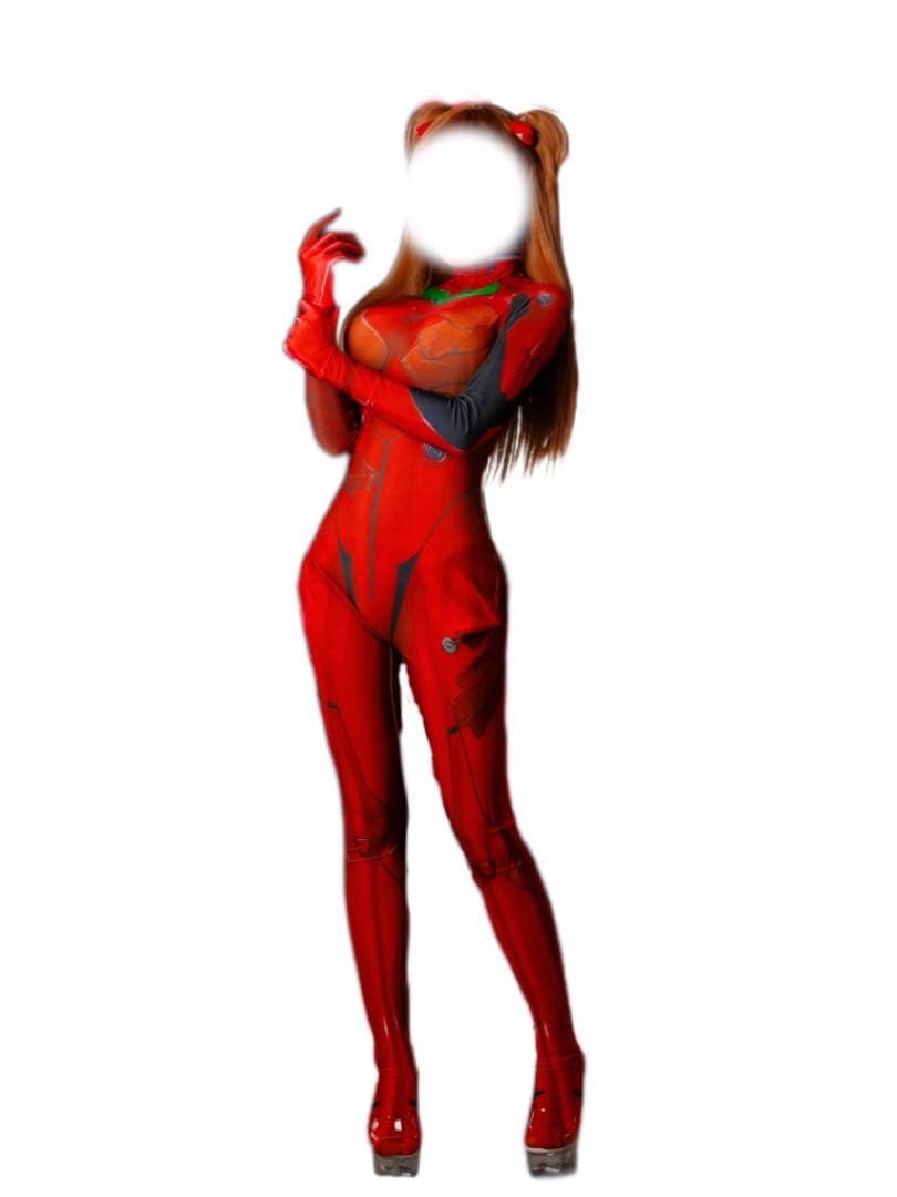 エヴァンゲリオン　アスカ　プラグスーツ エヴァ：破」“それにしてもこれ…見えすぎじゃない？” テスト用プラグ