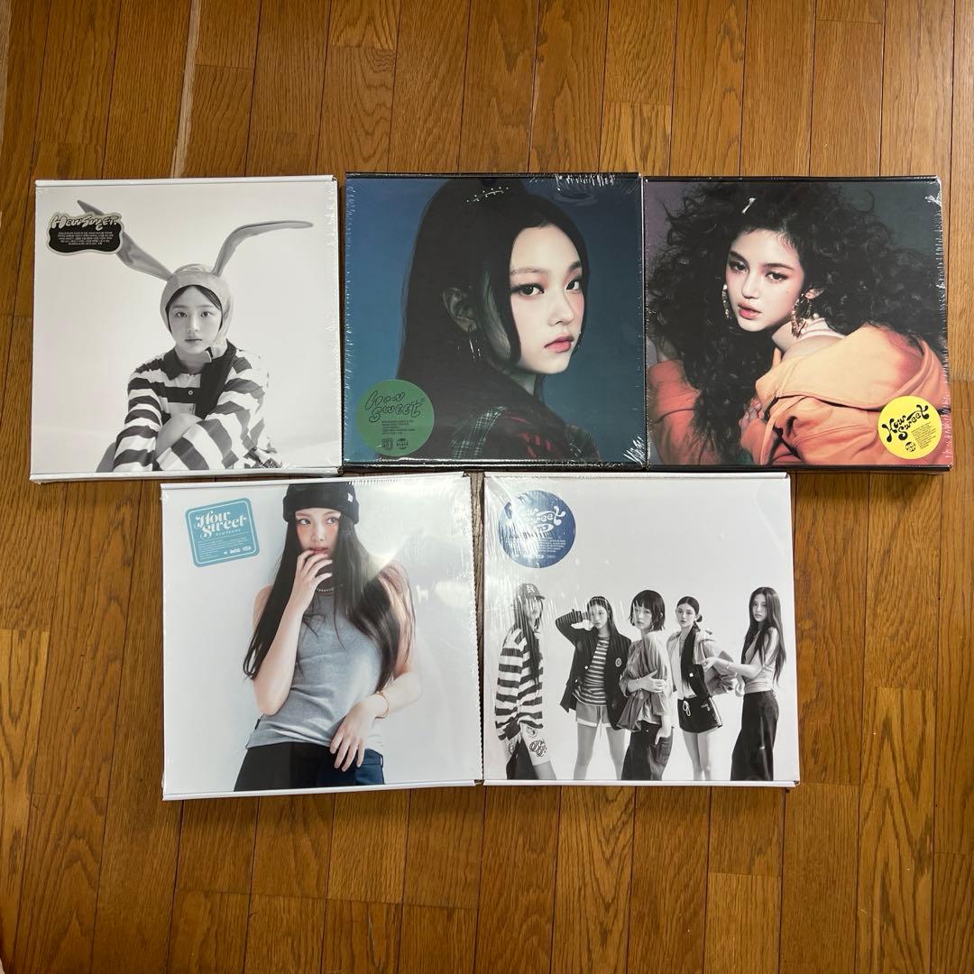 New Jeans How Sweet 新品未開封 5ver. （ハニ以外） NewJeans 'How Sweet' Standard ver. - NewJeans Official
