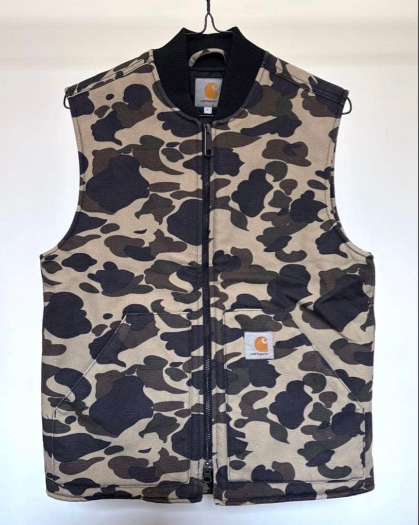 【専用】Carhartt WIP カーハート ダックカモフラージュ ベスト S 2026年最新】カーハート ベスト カモの人気アイテム - メルカリ
