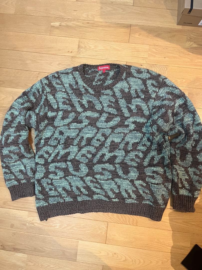 トップス supreme Stacked Sweater Supreme Stacked Sweater (SS23) - $158