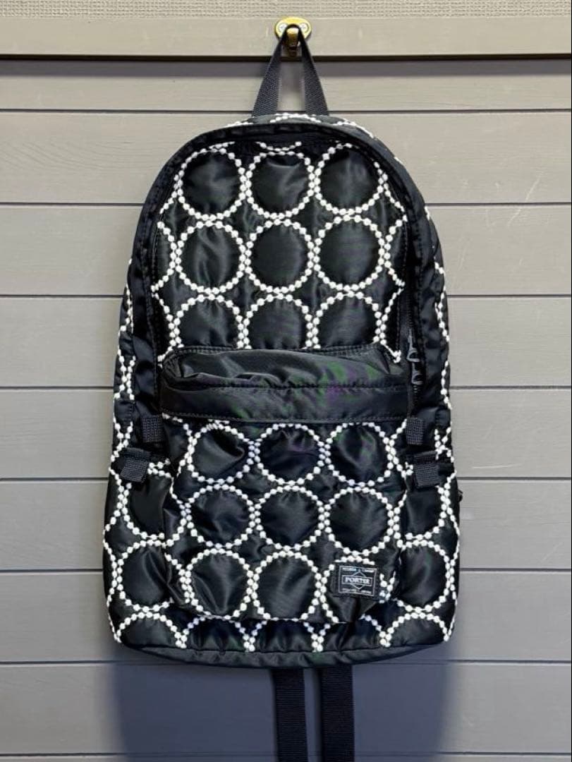 ミナペルホネン×ポーター リュック 黒 - メルカリ