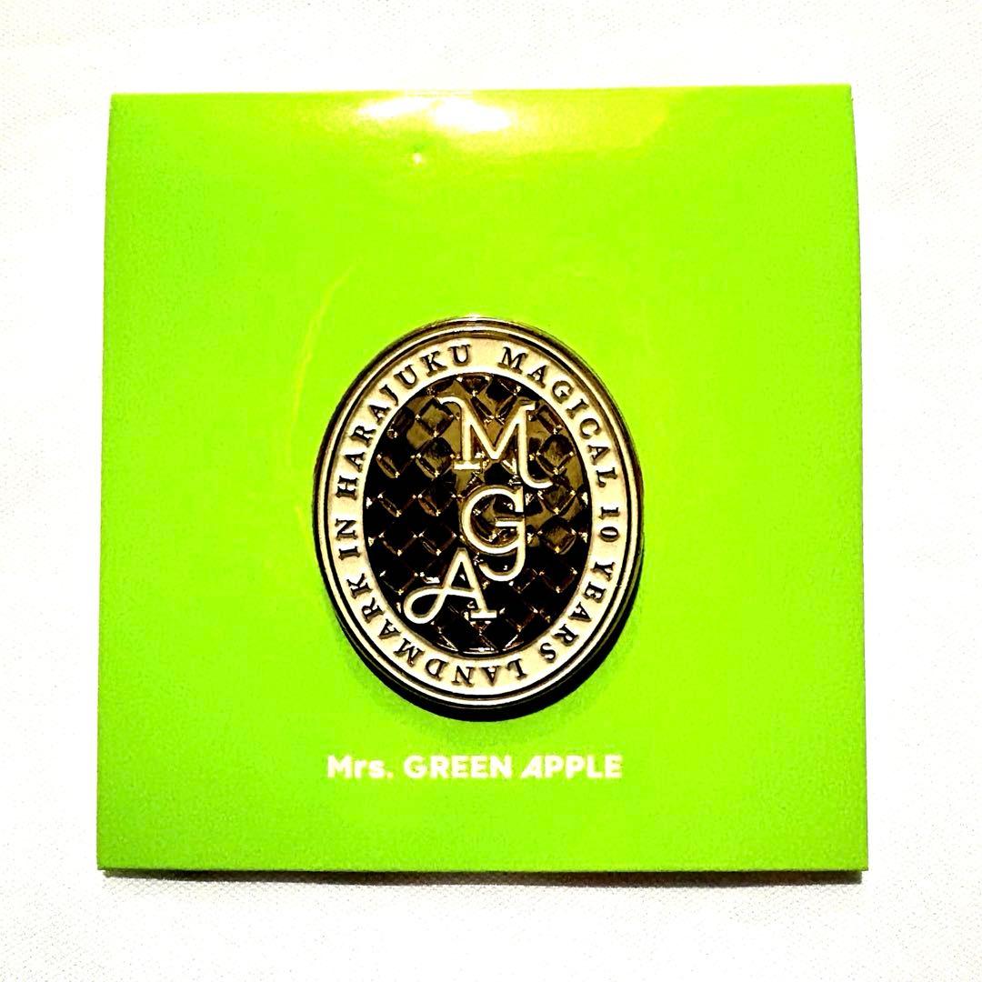 ミセスグリーンアップル 原宿 ガチャ ピンバッジ MGA 新品 未使用