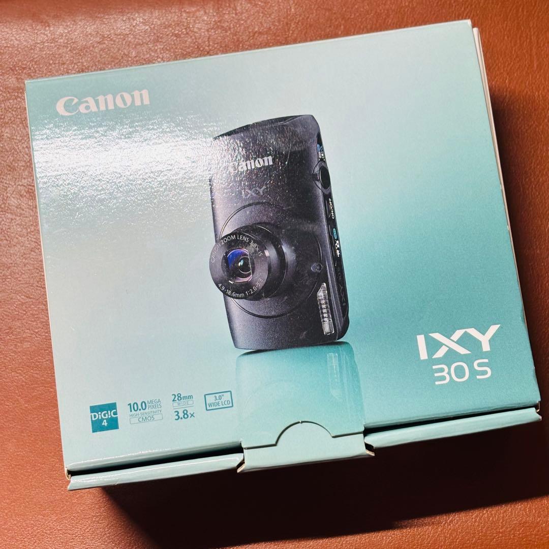 開封のみほぼ未使用　極美品！Canon IXY30S(BK)デジタルカメラ Amazon | Canon デジタルカメラ IXY30S ブラック IXY30S(BK