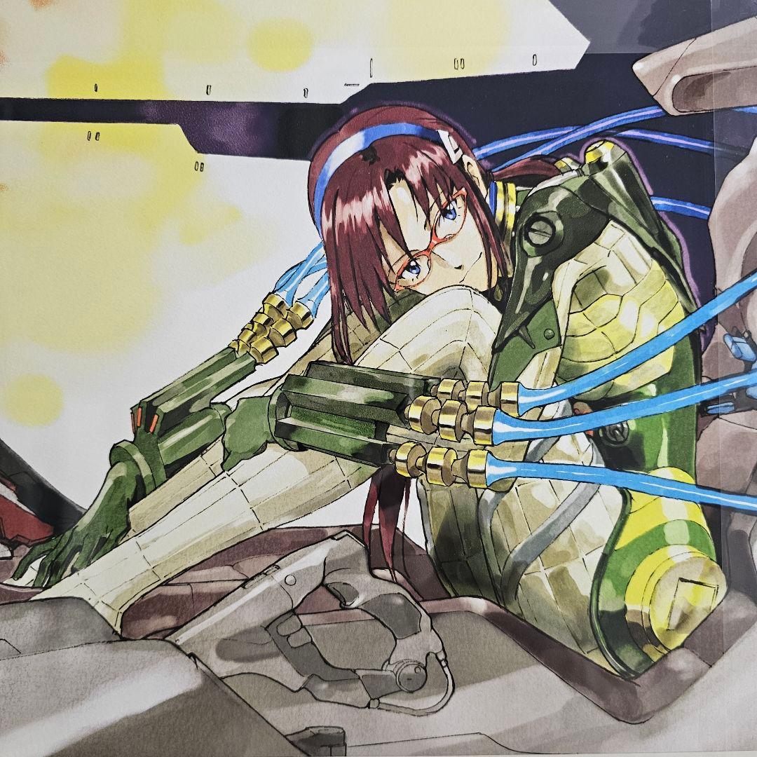 エヴァンゲリオン 複製原画集 新劇場版 マリ 本田雄 描き下ろし サイン