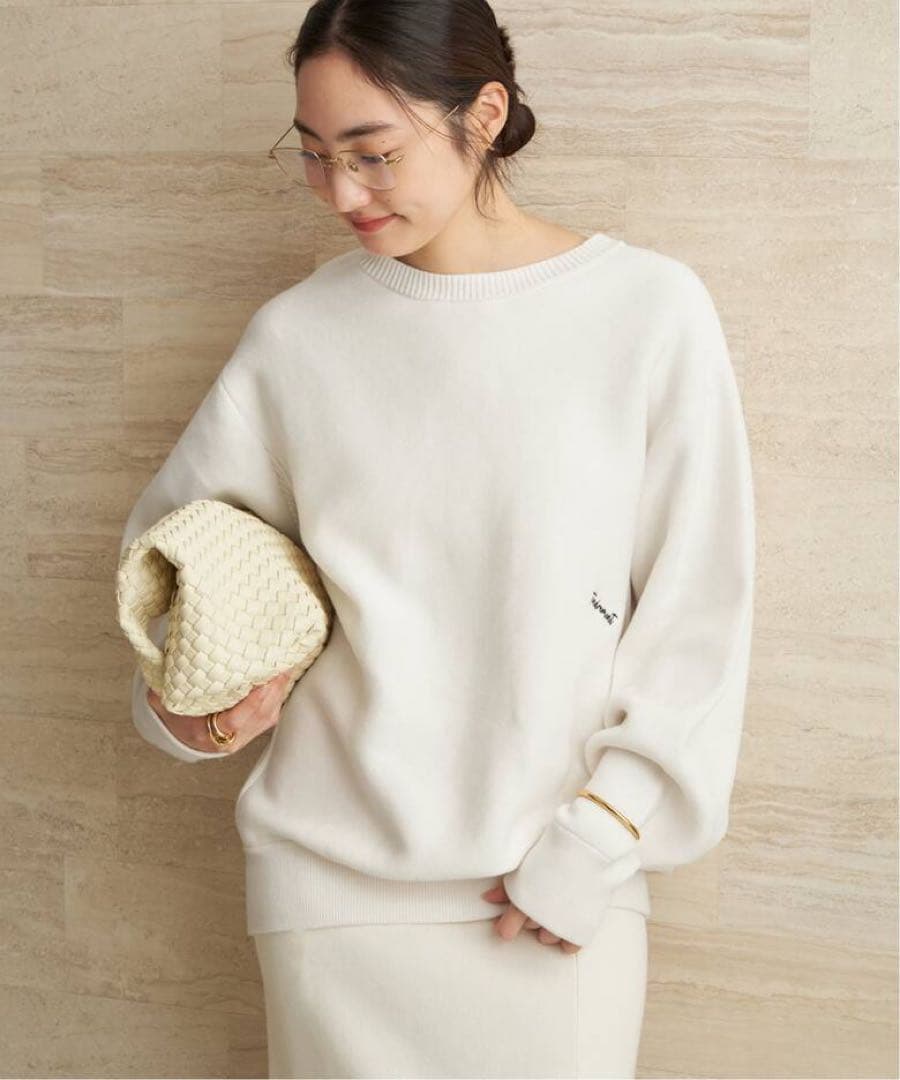 Plage lesTendre white スウェット lesTendre white スウェット（スウェット）｜Plage（プラージュ）の