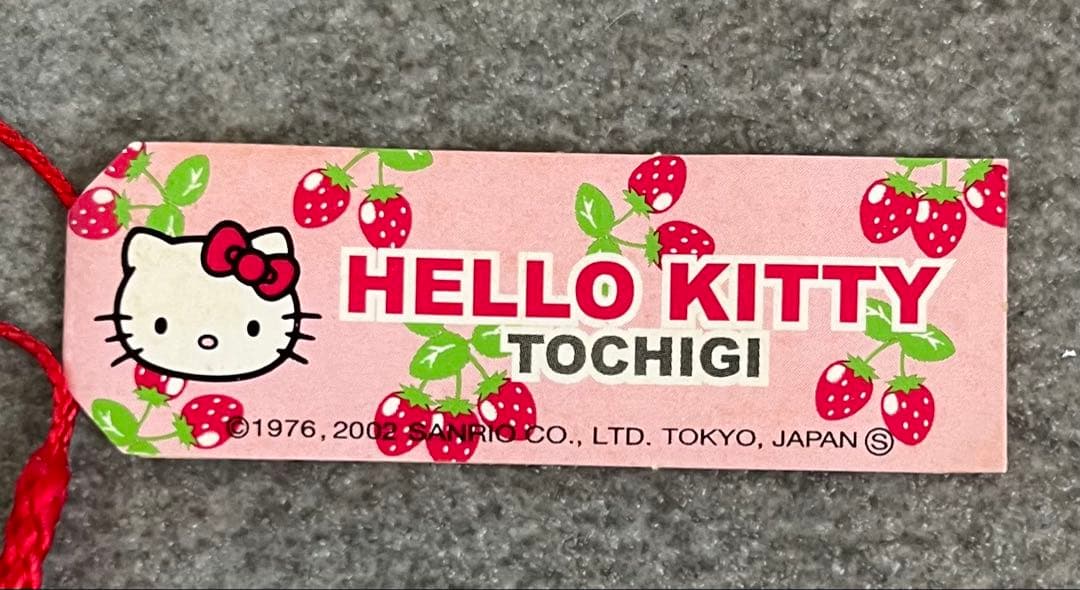 ハローキティ いちごストラップ ご当地キティ 栃木限定 いちごキティ