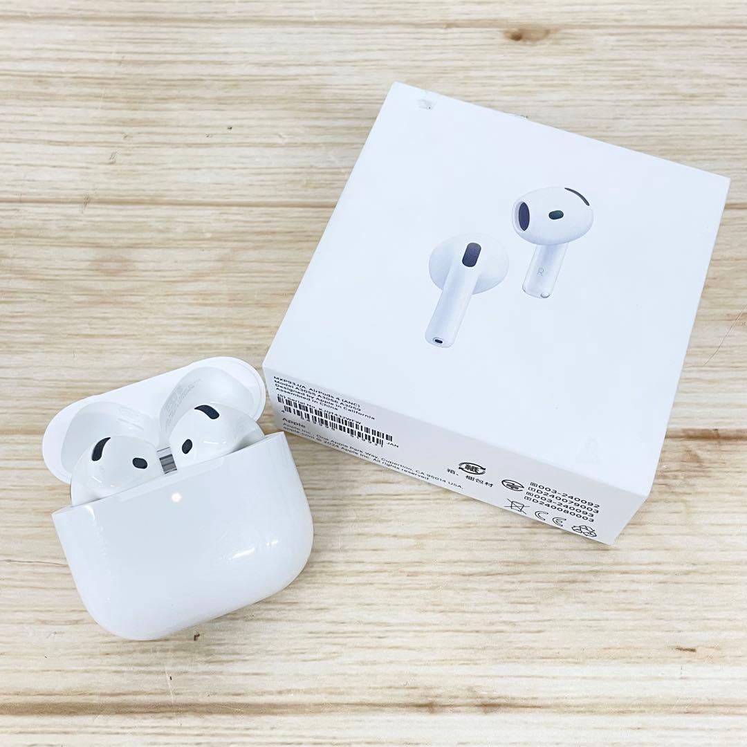 AirPods（第4世代）アクティブノイズキャンセリング搭載 mxp93j/a アクティブノイズキャンセリング搭載 AirPods 4 MXP93J/A [ワイヤレス