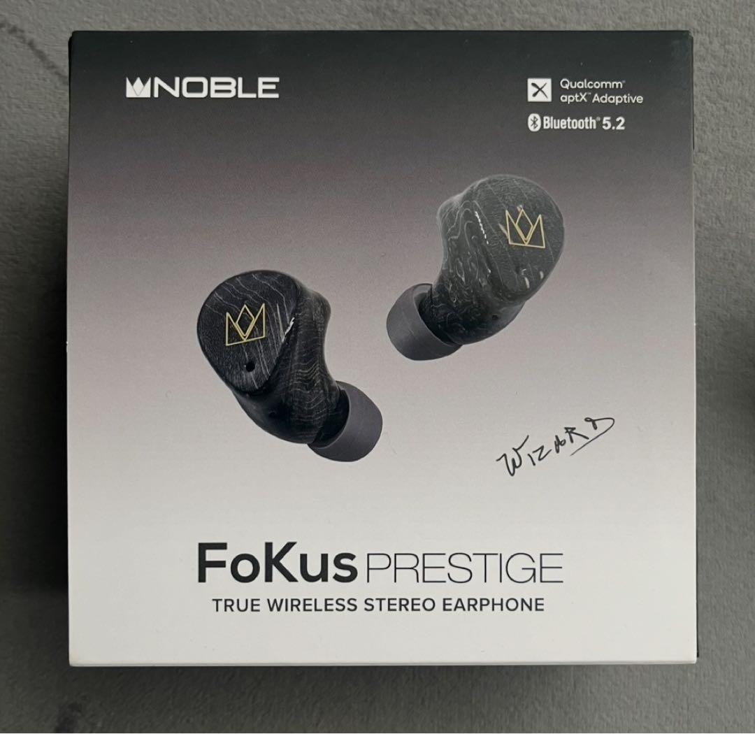 イヤホン Noble Audio Fokus Prestige Black Noble Audio Fokus Prestige True Wireless IEMs | Audio46