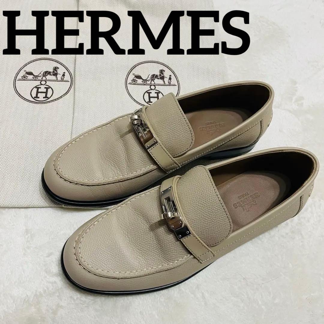 美品】エルメス ローファー レザー 革靴 ケリー36/HERMES - メルカリ