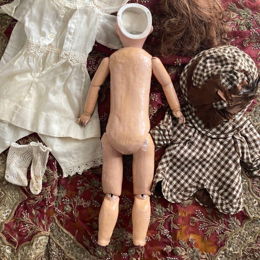 アンティークビスクドール *:ꔫ:* ゜ ジュモー【最終価格です】 - メルカリ