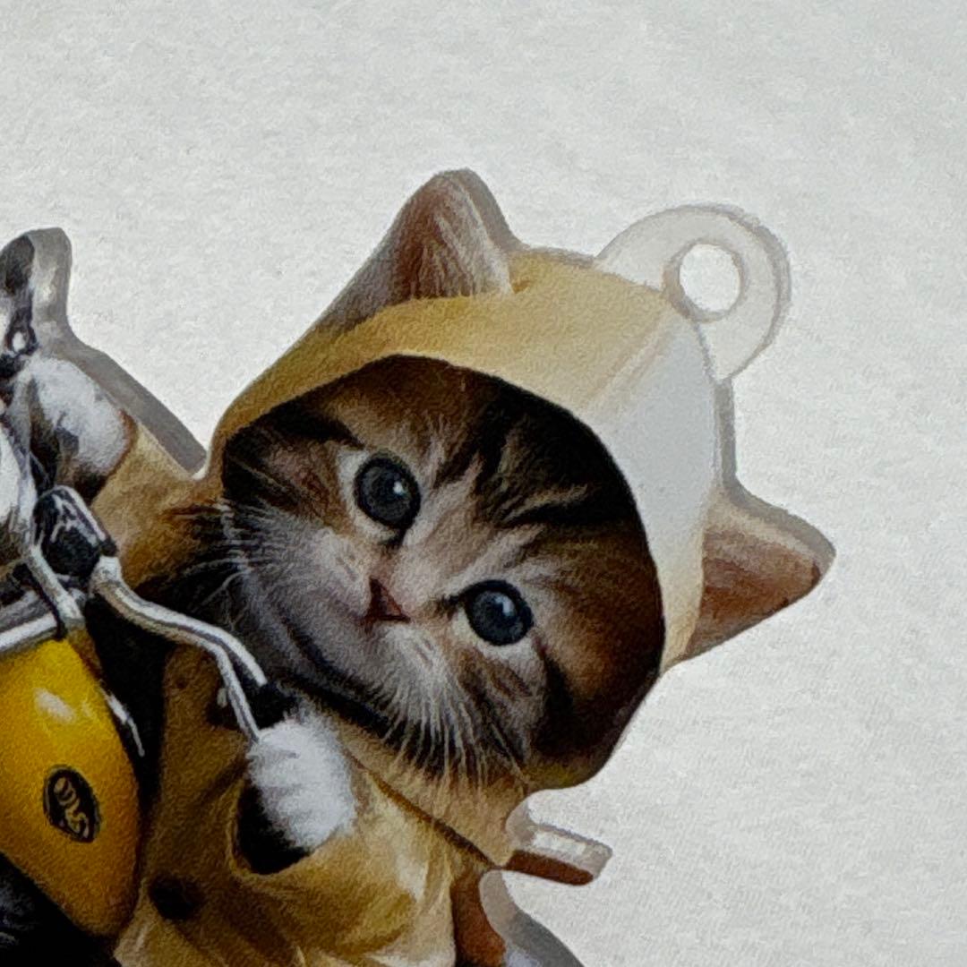 新品】バイクに乗る猫 ネコ アクリル製 吊るしオーナメント - メルカリ
