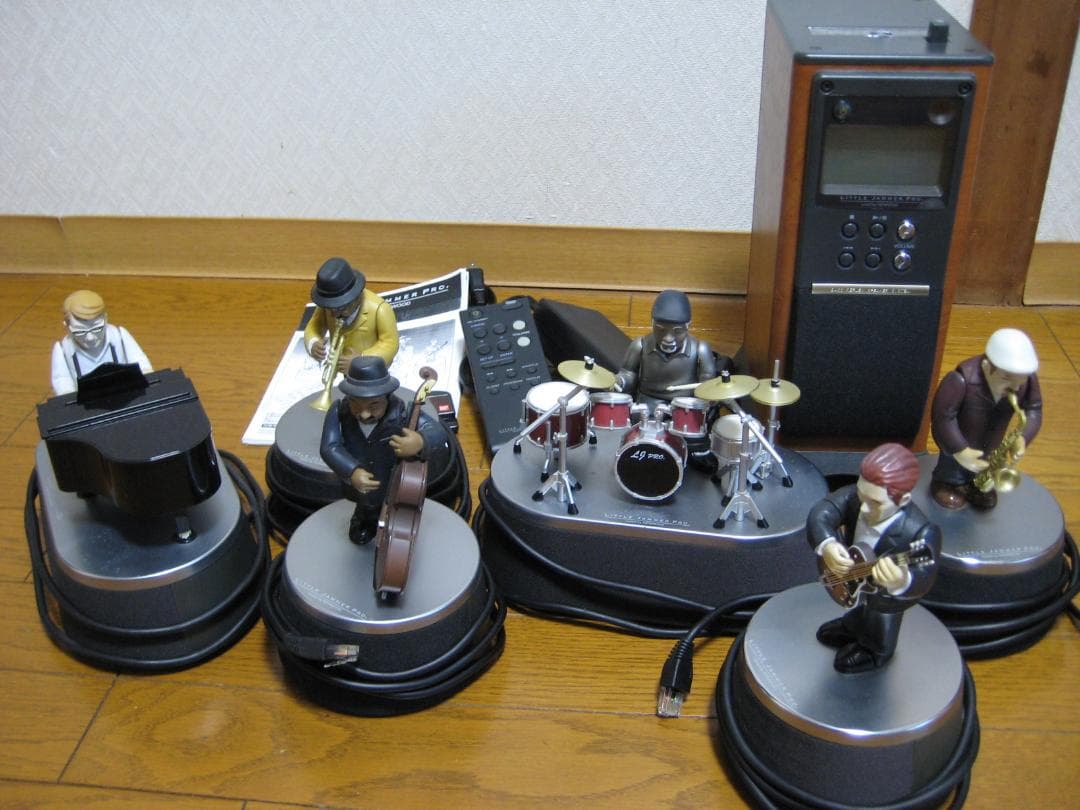 リトルジャマー 　プロ　6体セット　ＲＯＭカートリッジ等付付属 リトルジャマープロ（BANDAI LITTLE JAMMER PRO）【ガッキコム】