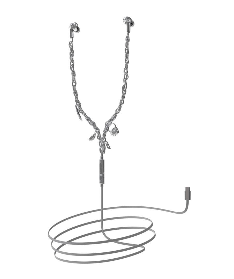 DIESEL ディーゼル 有線ANCイヤホン - メルカリ