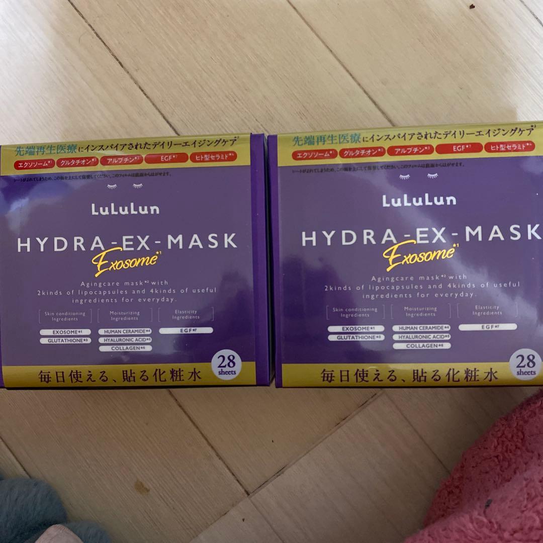 LuluLun HYDRA-EX-MASK Exosome 28枚入り - メルカリ