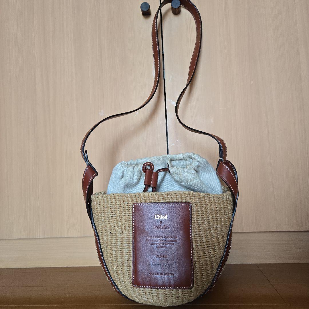 Chloé x Mifuko かごバッグ　ラフィア　バスケットバッグスモール chloe-050_01.jpg