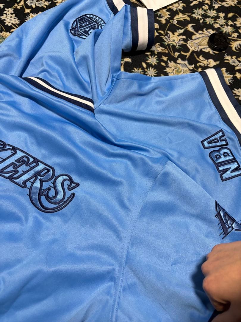 バウワウ着用 NBAレイカーズセットアップ水色 FUBU rocawear - メルカリ