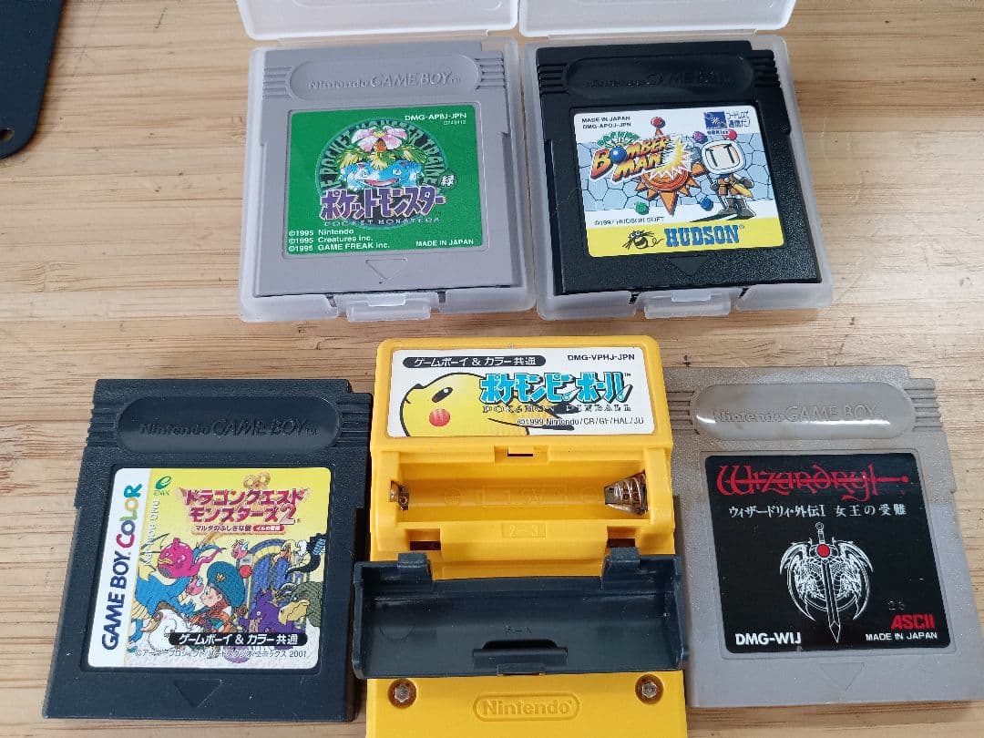 《TA306》任天堂 GAMEBOY COLOR【CGB-001】 ソフト9本