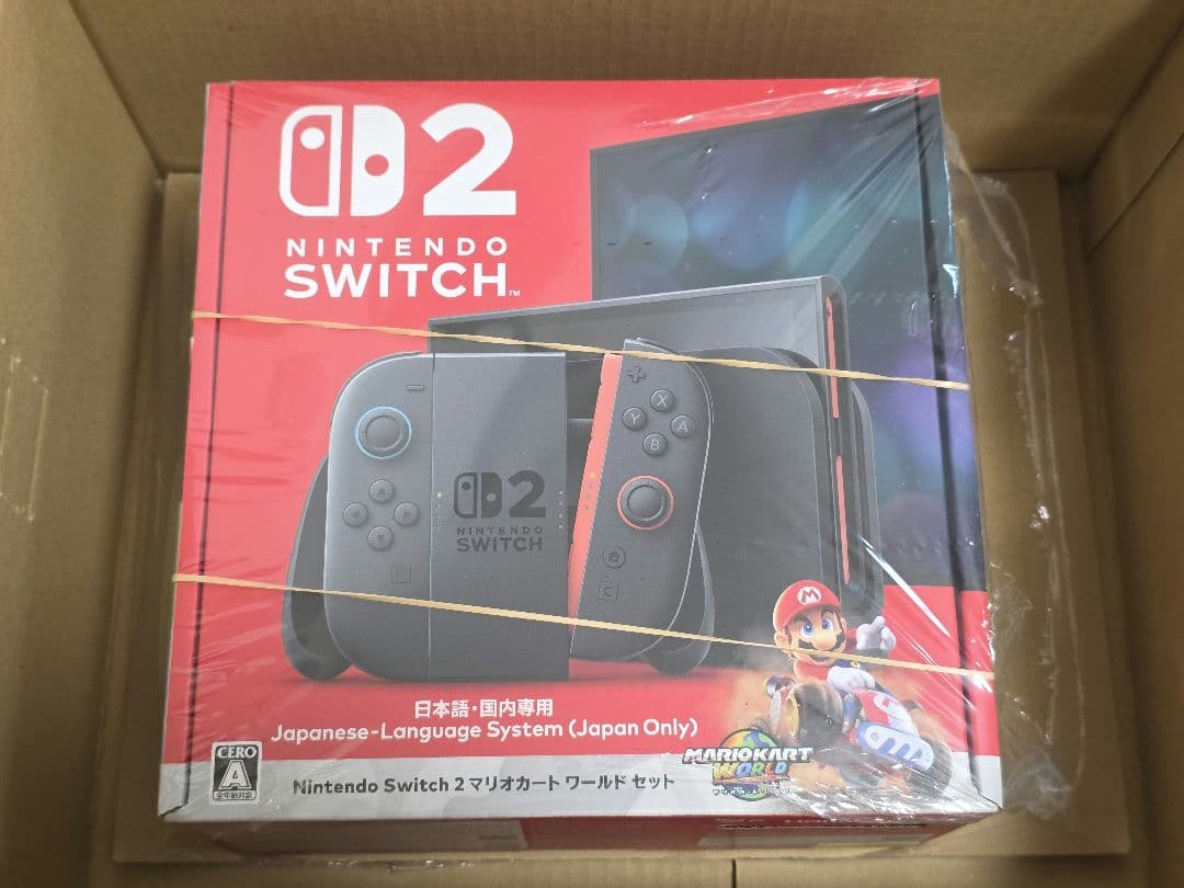 【新品未使用】 Switch2 マリオカートワールド セット 任天堂② Amazon.co.jp: Nintendo Switch 2(日本語・国内専用) マリオカート