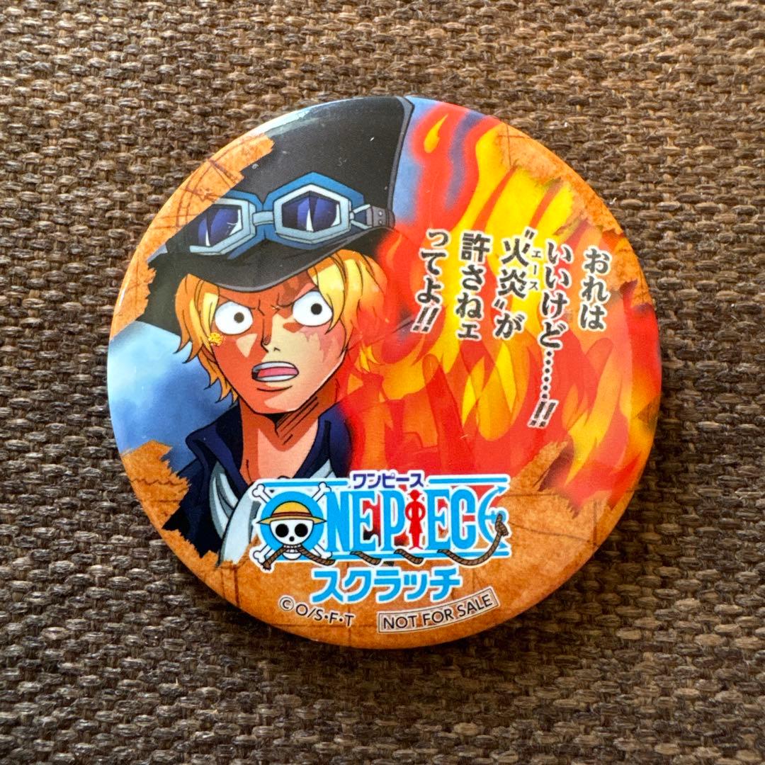 ワンピース スクラッチ オリジナル缶バッジ - メルカリ
