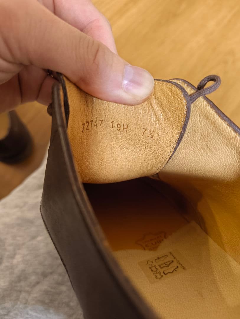 美品　PARABOOT パラブーツ シャンボード　UK7.5 26.0cm