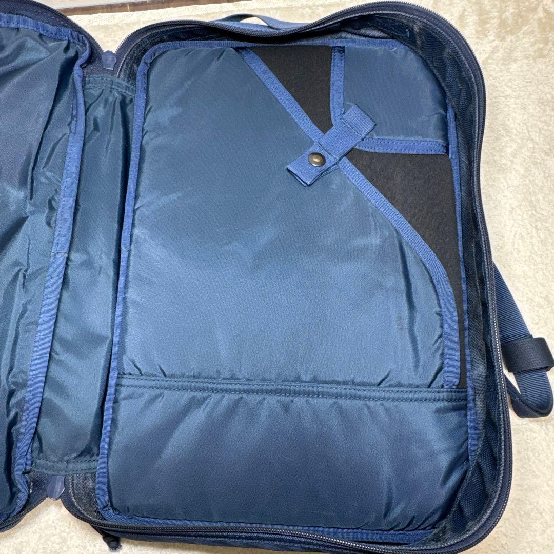 83 美品 ブリーフィング BRIEFING 3way ブルー ビジネスバッグ - メルカリ