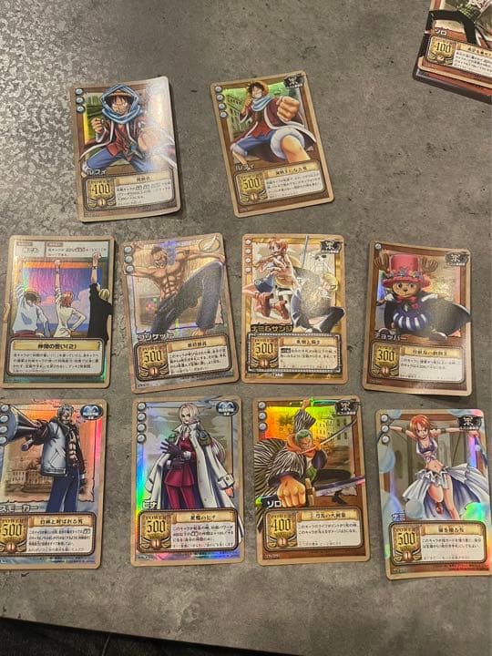 ワンピースカード　昔の　まとめ売り ワンピース カード まとめ売り - メルカリ