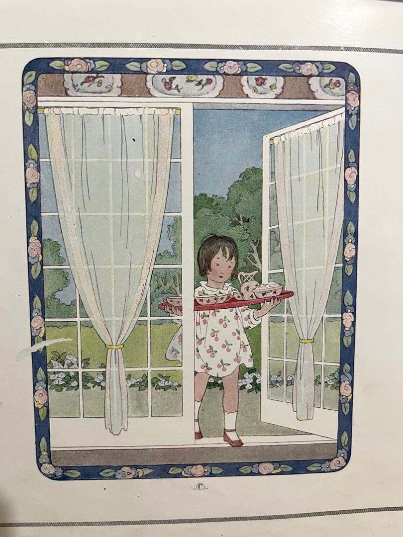 No.378 希少 洋書 古書 ル・メール 絵本 アンティーク 童謡 - メルカリ