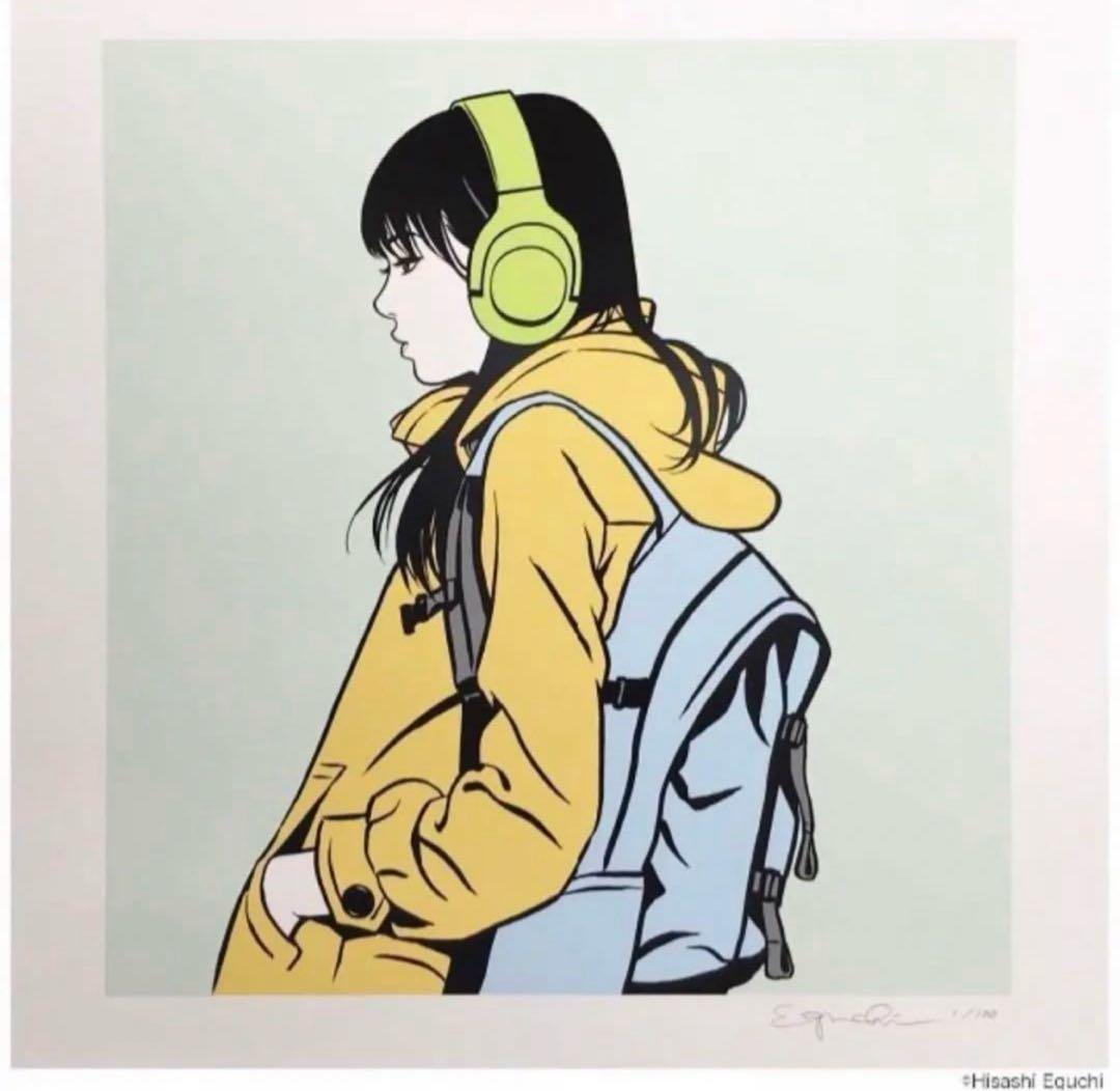 江口寿史 kotoba Tonari no Zingaro 版画 ED100 2月6日(月) 12時よりWEBショップにて、江口寿史さんエディションサイン