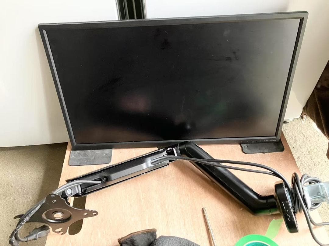 JC105-IODATA KH245V ブラック、モニター用シングルアーム付 KH245V 仕様 | 個人向けワイドモデル | アイ・オー・データ機器 I-O DATA