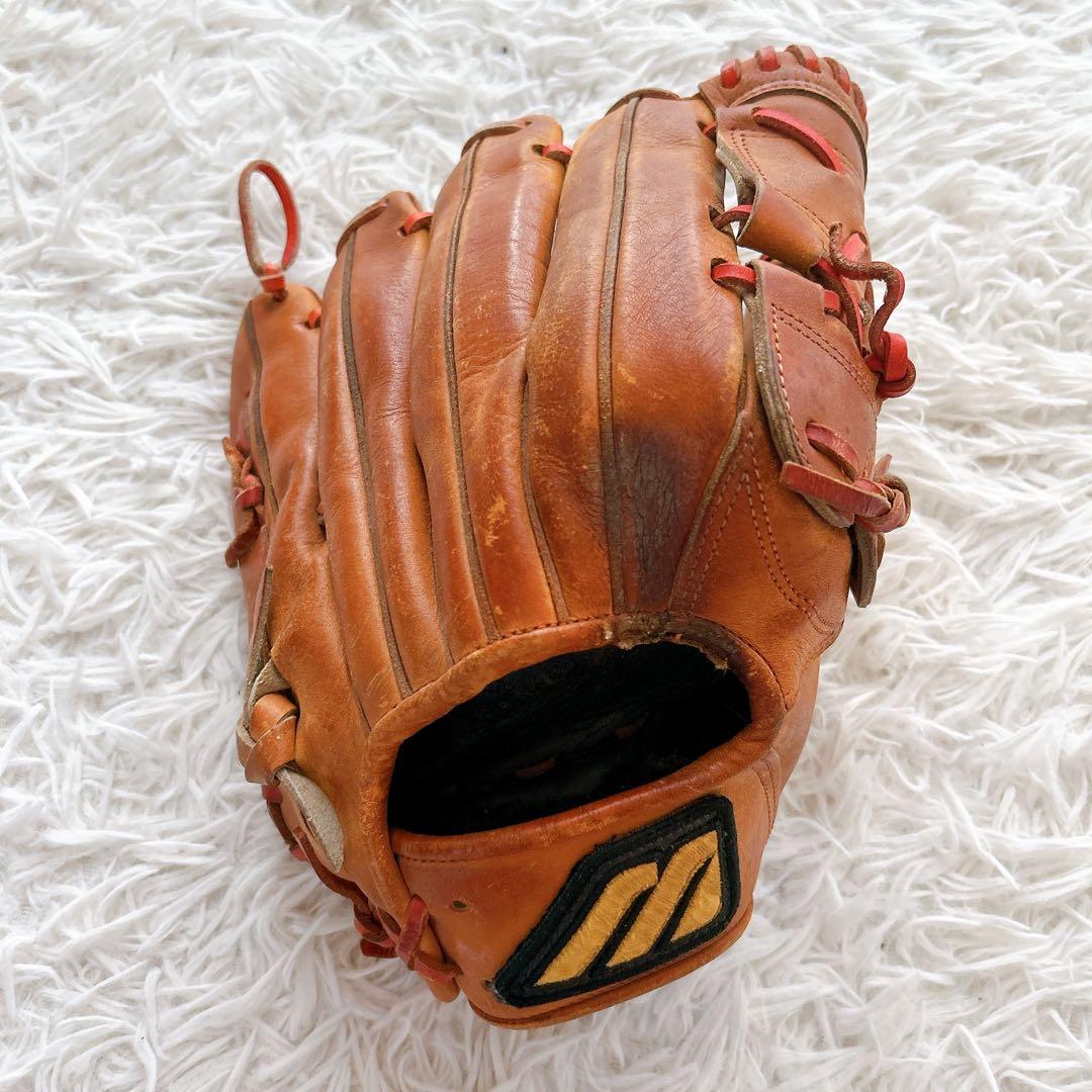 日本製　ミズノプロ　グローブ　ロゴ　ブラウン Mizuno Pro 平裏刺繍1円 2026モデル ミズノプロ クラシック 硬式