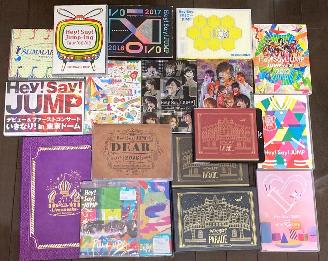 Hey! Say! JUMP ライブDVD まとめ売り Hey! Say! JUMP DVD まとめ売り - メルカリ