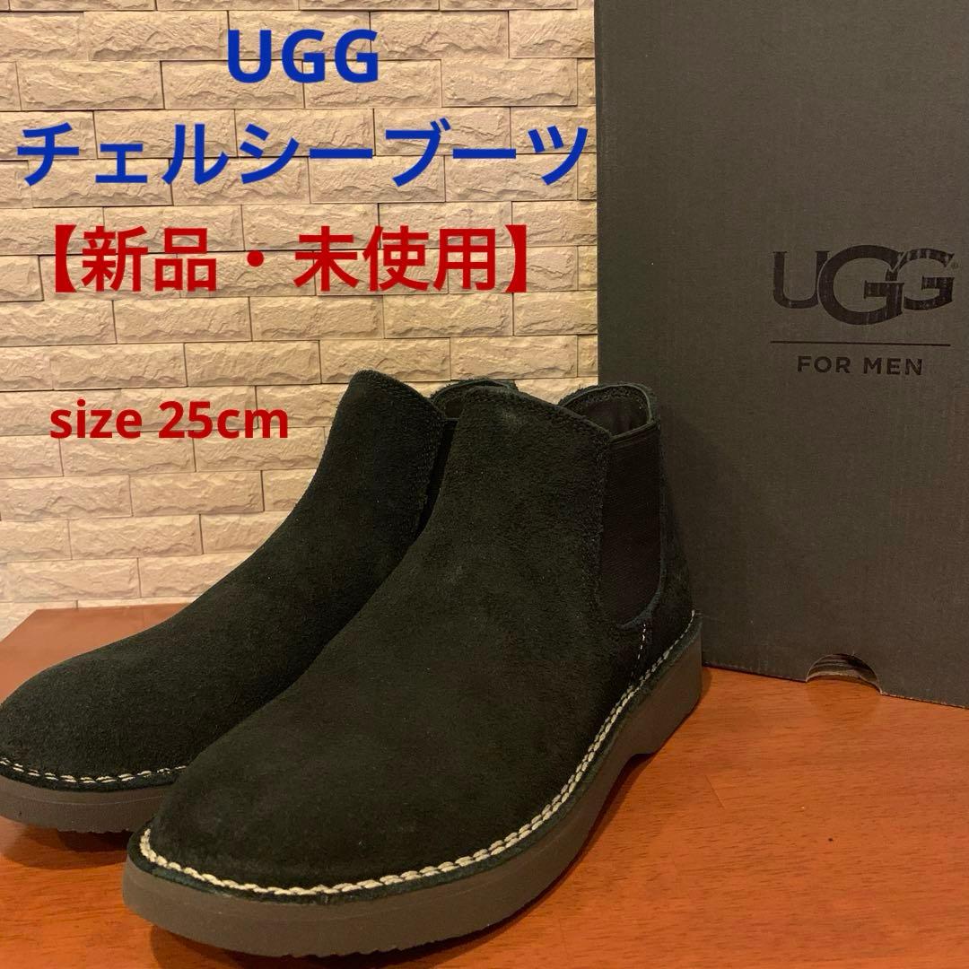 【新品・未使用】UGGアグ　サイドゴア　チェルシーブーツブラック　サイズ25cm 楽天市場】アグ/UGG ブーツ メンズ NEUMEL CHELSEA サイドゴアブーツ