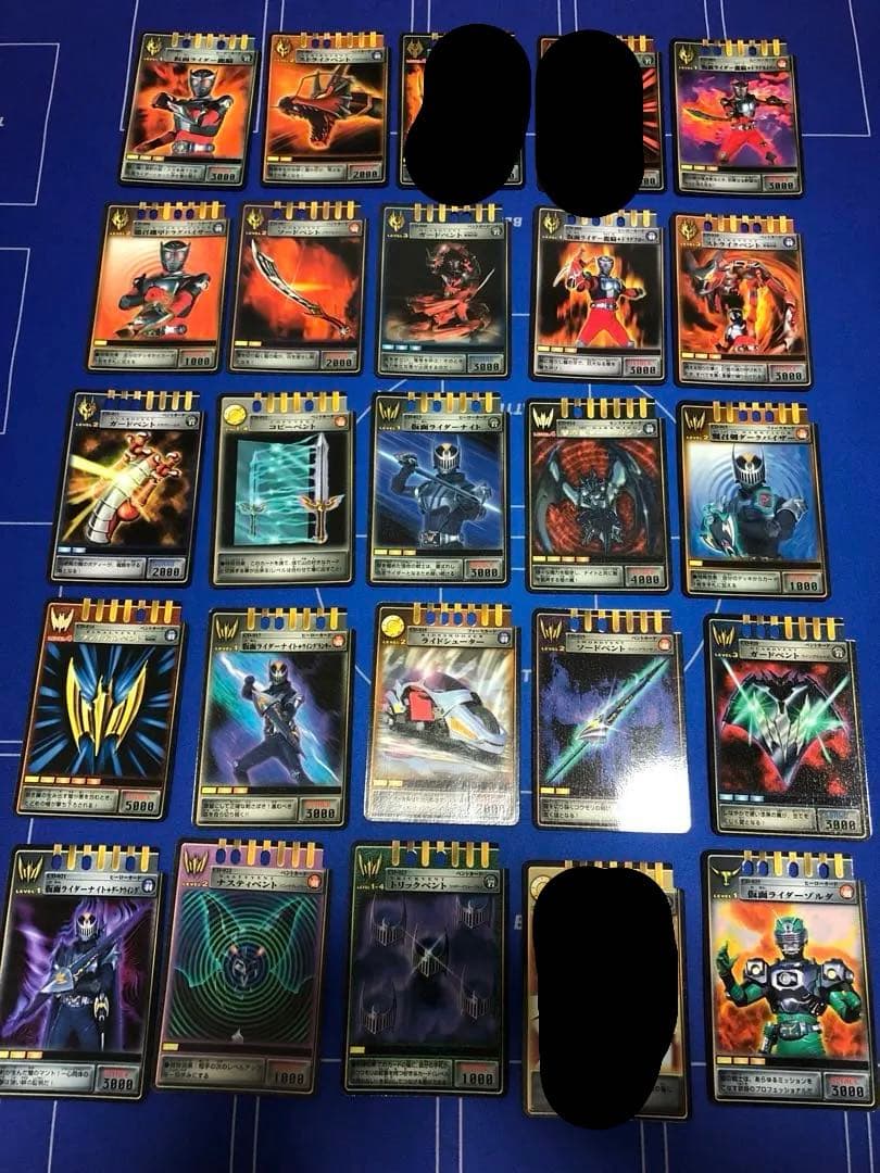 バラ売り可】アドベントカード 129枚 CDナンバー 仮面ライダー龍騎